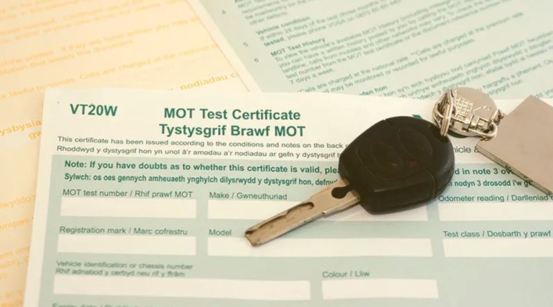 Valid MOT Certificate